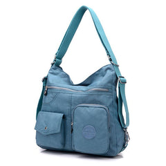 Convertible Strap Nylon Crossbody Bag