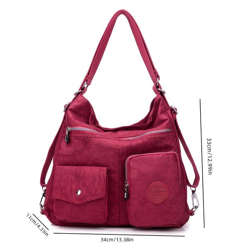 Convertible Strap Nylon Crossbody Bag