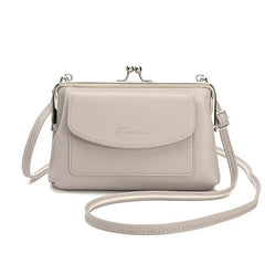 Women's Crossbody Clutch Purse Shoulder Bag in PU Leather