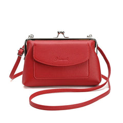 Women's Crossbody Clutch Purse Shoulder Bag in PU Leather
