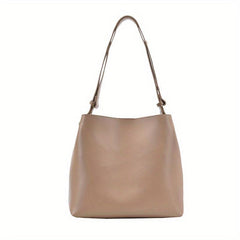 PU Leather Shoulder Bag with Little Pouch Crossbody Bag