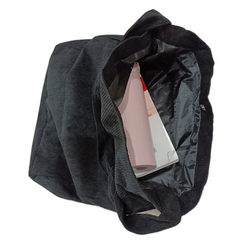 Large Capacity Corduroy Shoulder Bag Casual Hobo Bag For Travel School Shopping