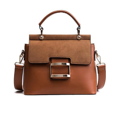 Adjustable Strap Square Tote Bag Large Capacity Shoulder Bag