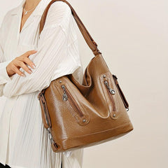 Vintage Solid Backpack for Travel & Work