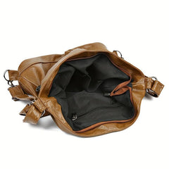 Vintage Solid Backpack for Travel & Work