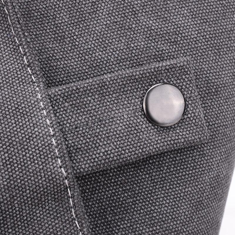 Vintage Canvas Tote Bag Thickened Travel Shoulder Bag Large Capacity