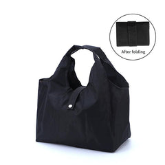 Small Canvas Tote Satchel Bag Lightweight Foldable Shoulder Shopping Bag