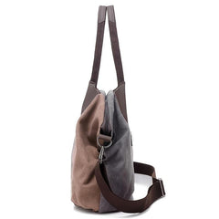 Thick Canvas Tote Bag Durable Shoulder Bag for Women