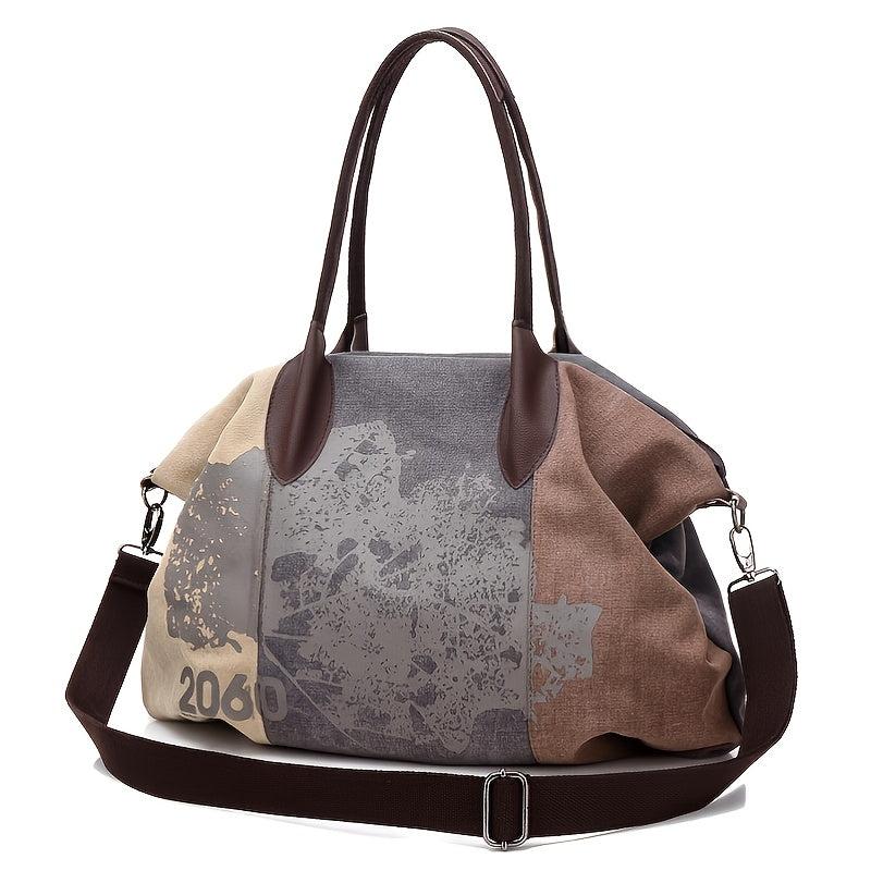 Thick Canvas Tote Bag Durable Shoulder Bag for Women