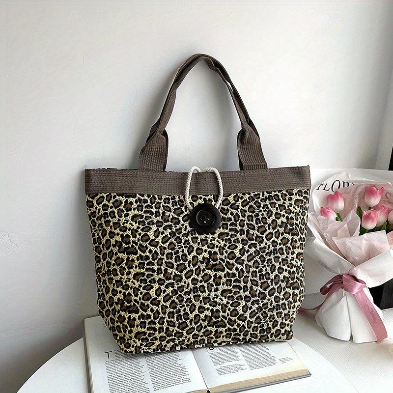 Stylish Tote Shoulder Bag Large Capacity Handbag For Shopping