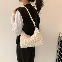 Versatile Lightweight Shoulder Bag Soft Handbag & Purse