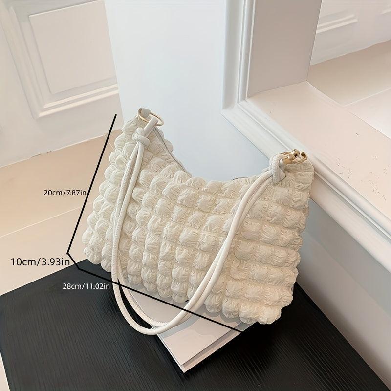 Versatile Lightweight Shoulder Bag Soft Handbag & Purse