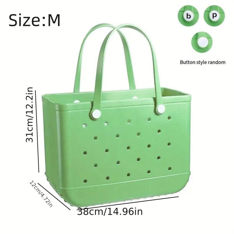Hollowed Beach Bag Large Capacity Portable Handbag
