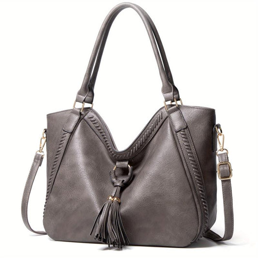 Women Handbags Tote Bag Soft Leather Large Capacity Casual Ladies Shoulder Cross