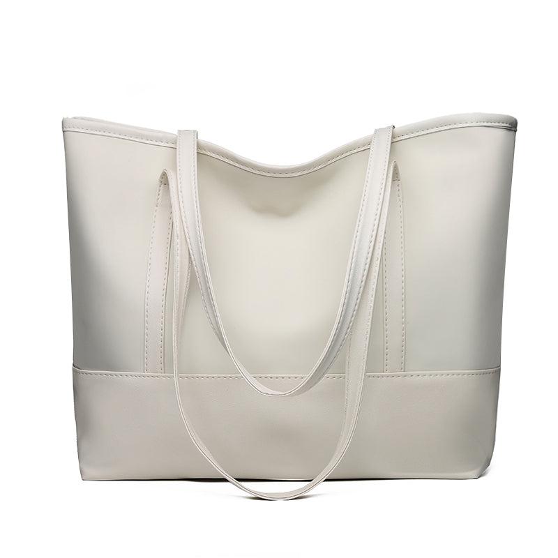 Large Capacity Tote Bag Zipper Handbag Women's Shoulder Bag For Work