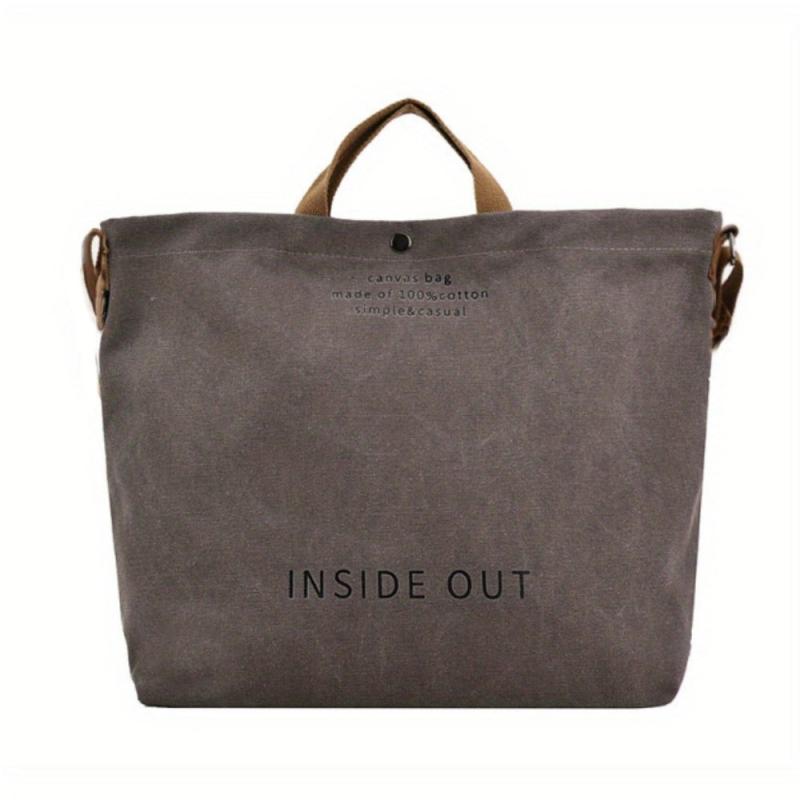 Vintage Canvas Shoulder Bag Crossbody Satchel Work Bag