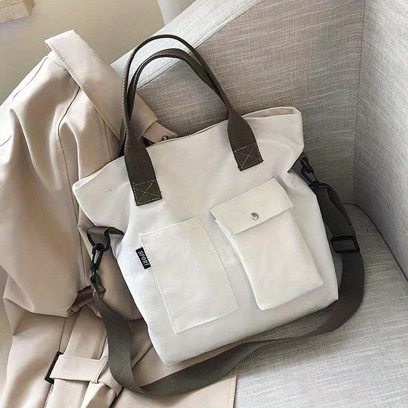 Casual Shoulder Bag Lightweight Tote Bag For Work