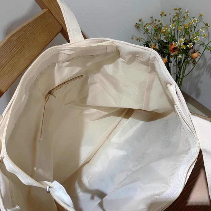 Canvas Shoulder Bag for Women, Large Capacity Tote Handbag for Work