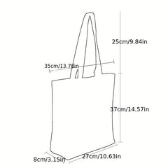 Halloween Skull Pattern Handbag Niche Bag All Match Storage Bag
