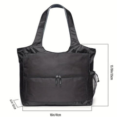 Nylon Sports Duffle Bag Large Capacity Gym Bag Waterproof Travel Luggage