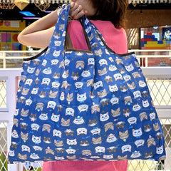 Foldable Eco Friendly Nylon Grocery Bags Reusable Waterproof Shopping Bag