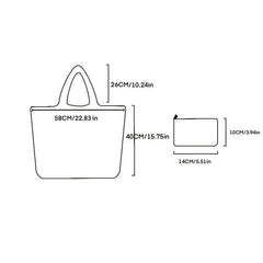 Foldable Eco Friendly Nylon Grocery Bags Reusable Waterproof Shopping Bag