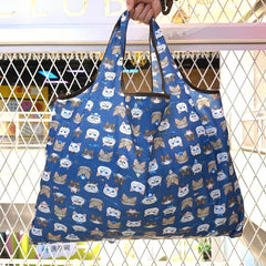 Foldable Eco Friendly Nylon Grocery Bags Reusable Waterproof Shopping Bag