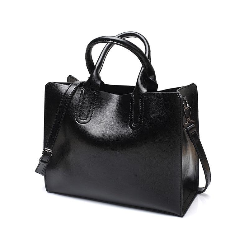 Large Women's Tote Bag Faux Leather Crossbody Handbag