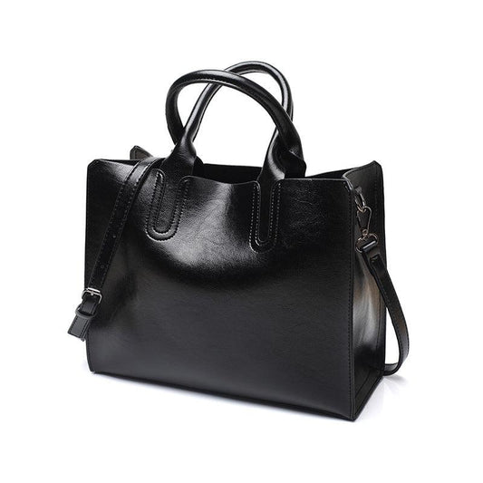 Large Women's Tote Bag Faux Leather Crossbody Handbag