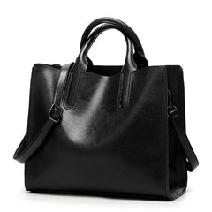 Large Women's Tote Bag Faux Leather Crossbody Handbag