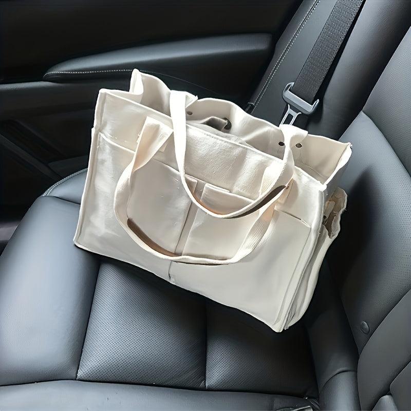 Canvas Tote Bag Vintage Crossbody Bag Women's Handbag