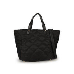 Quilted Tote Bag Nylon Shoulder Bag Women's Casual Handbag