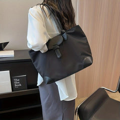 Casual Oxford Cloth Tote Bag Large Capacity Shoulder Bag