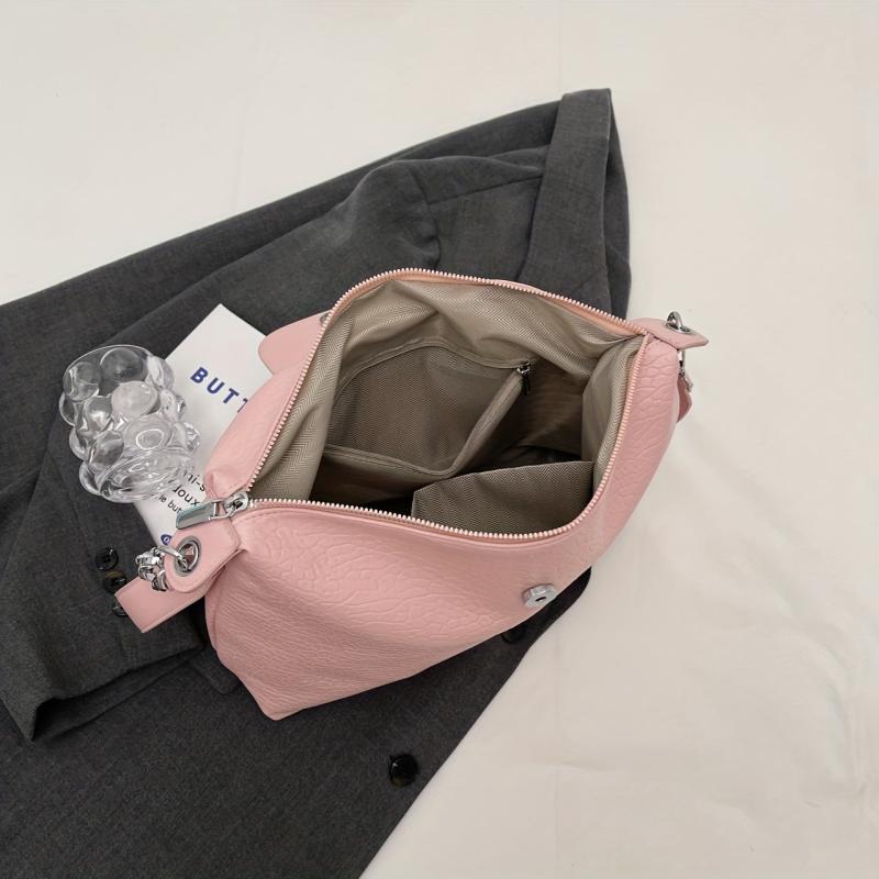 Retro Hobo Bag PU Leather Tote Women's Shoulder Handbag