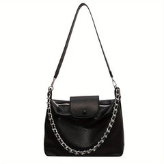 Retro Hobo Bag PU Leather Tote Women's Shoulder Handbag
