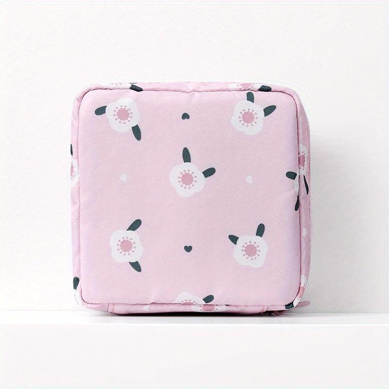 Sanitary Napkin Pads Bag Reusable Nylon Tampon Storage Bag