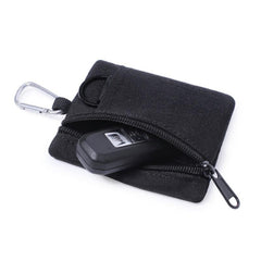 Portable Key & Card Case Zipper Coin Purse Tactical Wallet