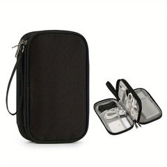 Large Capacity Electronic Accessories Data Cable Sorting Bag