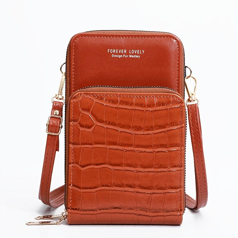 Zipper Phone Bag Coin Purse Mini Shoulder Bag