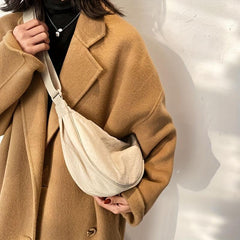 Casual Nylon Dumpling Bag Crossbody Shoulder Bag
