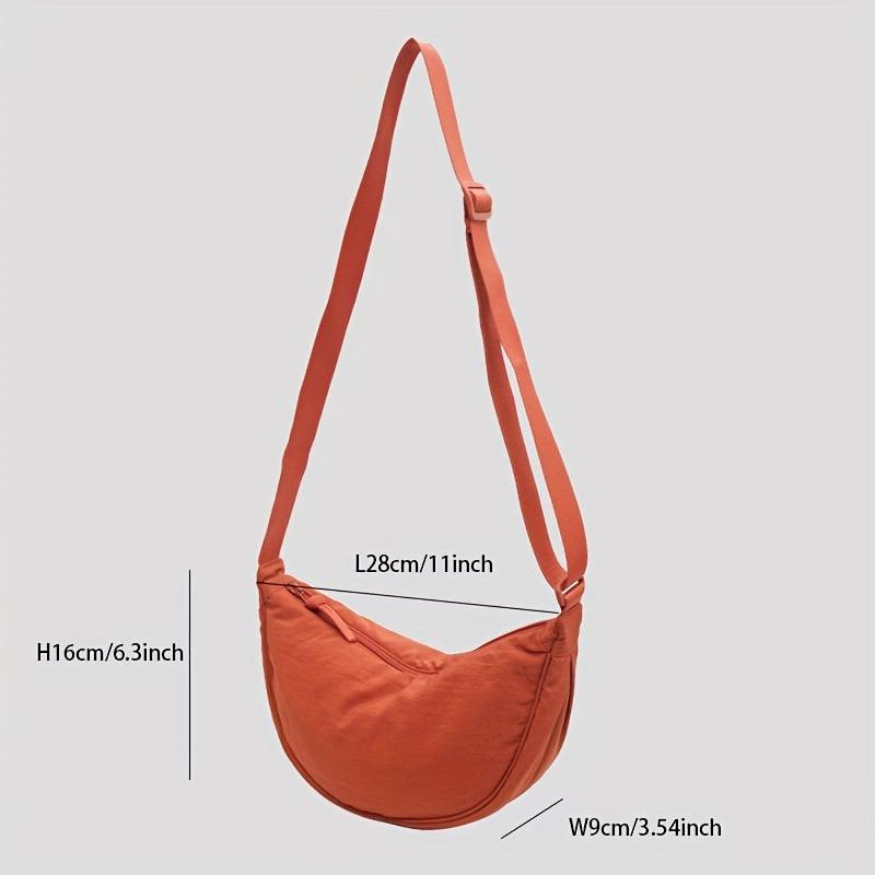 Casual Nylon Dumpling Bag Crossbody Shoulder Bag