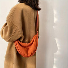 Casual Nylon Dumpling Bag Crossbody Shoulder Bag