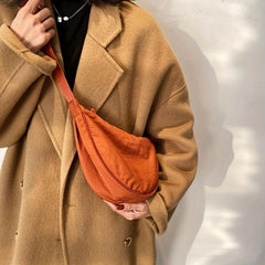 Casual Nylon Dumpling Bag Crossbody Shoulder Bag