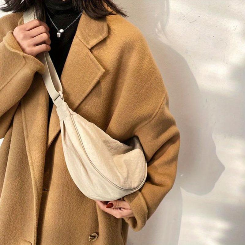Casual Nylon Dumpling Bag Crossbody Shoulder Bag