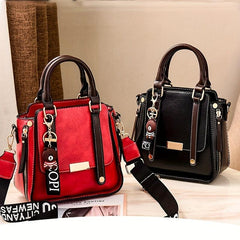 Vintage Women's Crossbody Bag PU Leather Satchel Purse