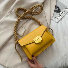 Minimalist Crossbody Bag Stylish Square Purse Shoulder Bag