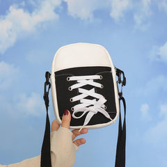 Boho Stripes Canvas Crossbody Bag