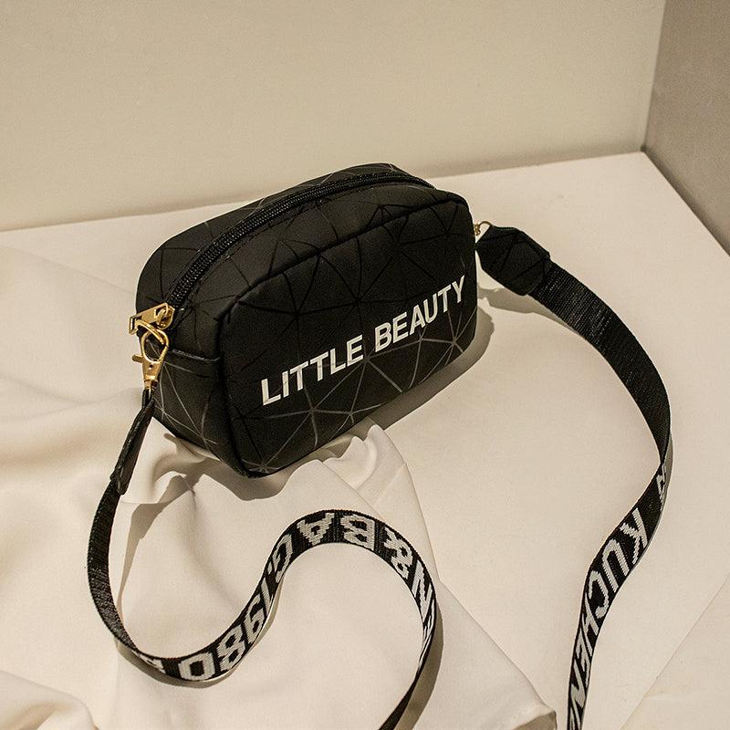 Geometric Crossbody Bag Mini Holographic Square Purse Faux Leather Shoulder Bag