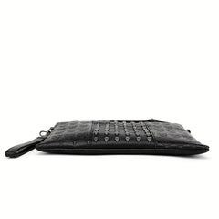 Gothic Skull Rivet Studded Crossbody Bag Y2K Punk Shoulder Bag