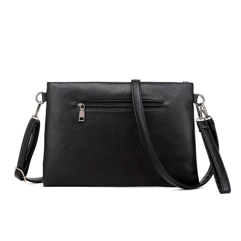 Gothic Skull Rivet Studded Crossbody Bag Y2K Punk Shoulder Bag